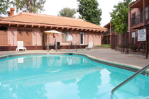 This photo is the visual representation of fun & fitness at Laurel Palms Apartments.