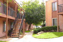 This photo is the visual representation of custom design features at Laurel Palms Apartments.
