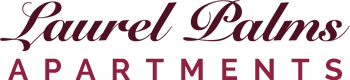 This company logo represents Laurel Palms Apartments as an entity.