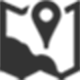 This icon is associated with directions page link of Laurel Palms Apartments site.